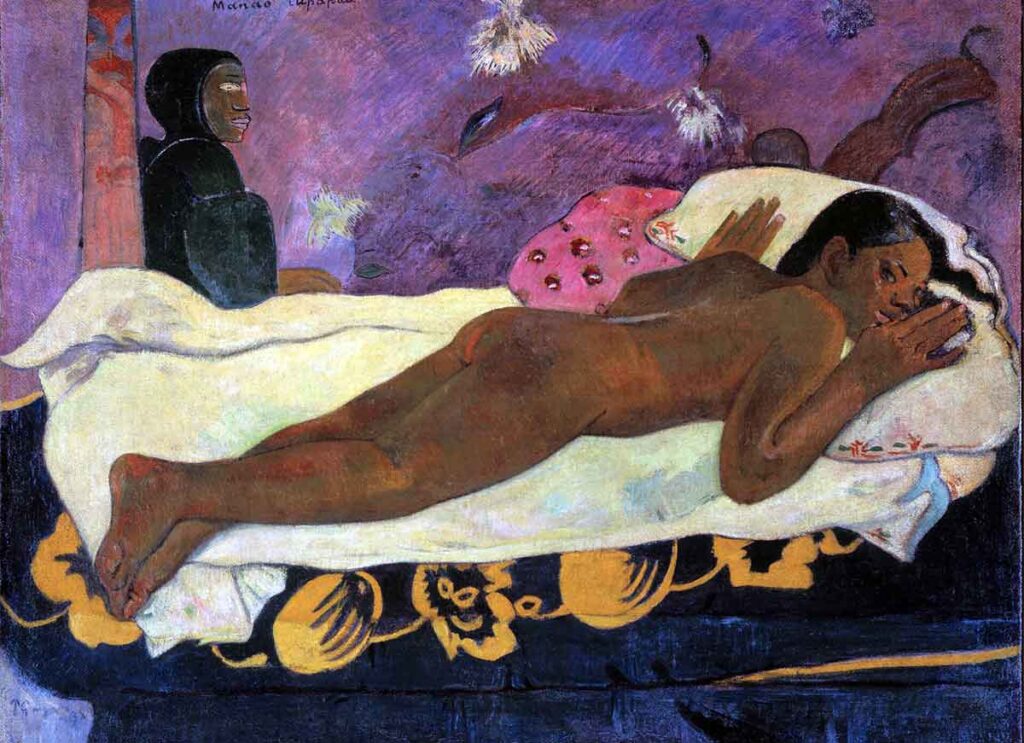Cuadro de Gauguin de su etapa en Tahití